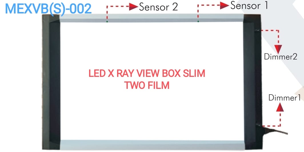 LED X RAY VIEW BOX SLIM TWO FILM
